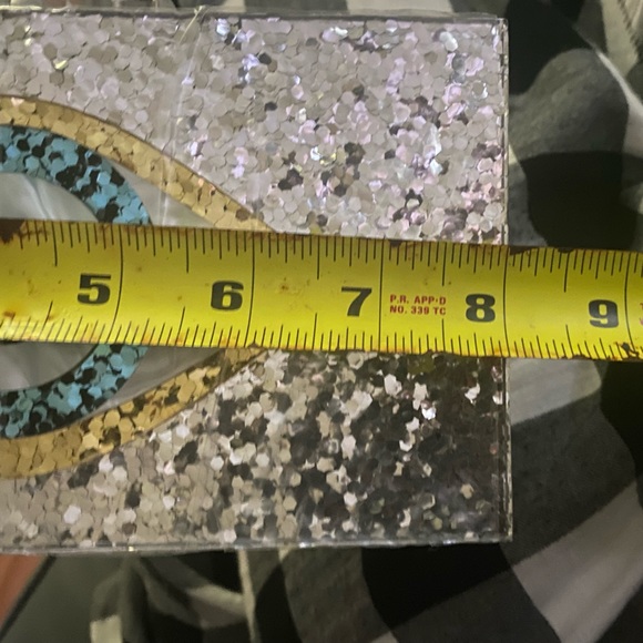 Evil Eye Acrylic Handbag/Clutch/Crossbody - Picture 4 of 13